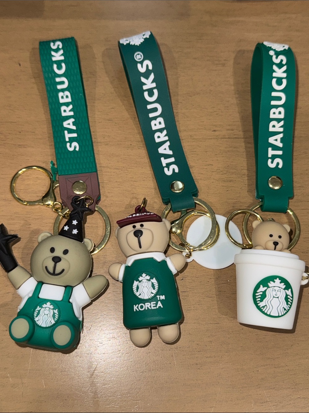 Starbucks  Bear Keychain🚨 PICK ONE 🚨